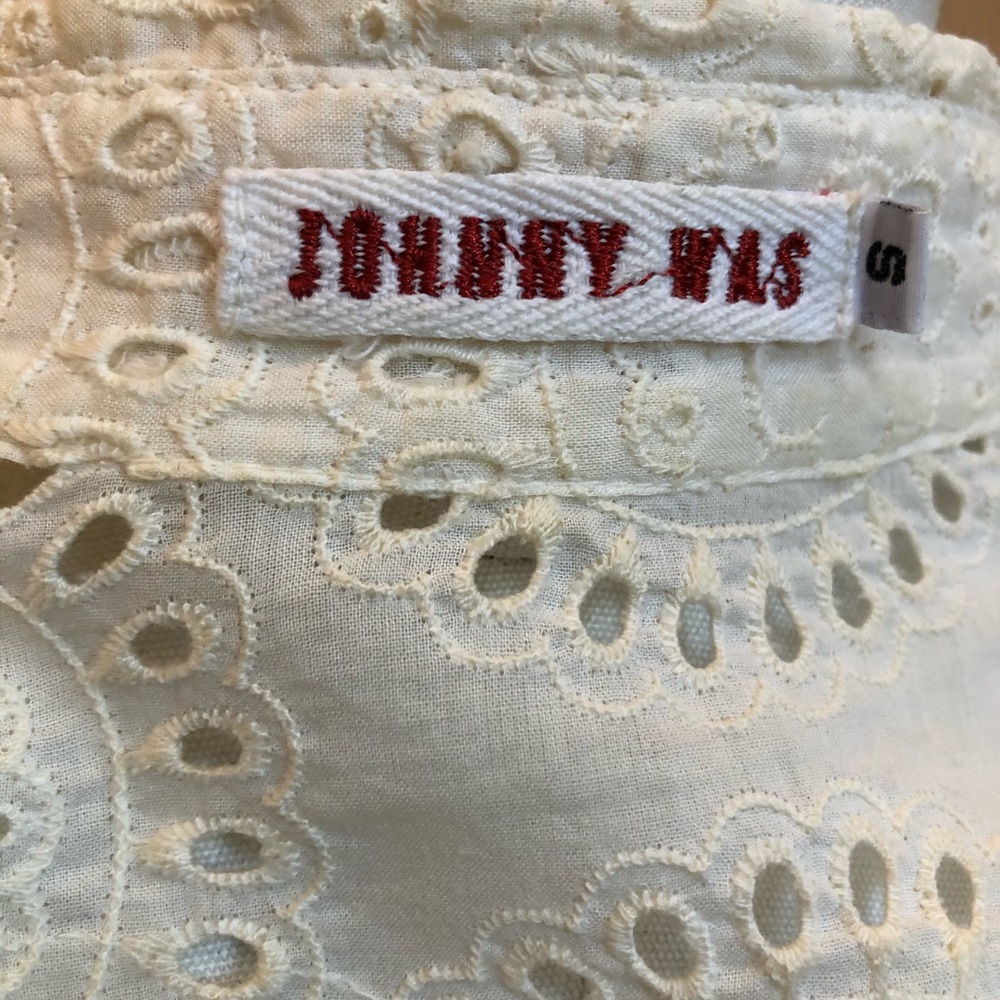 Johnny Was Eyelit Blouse
